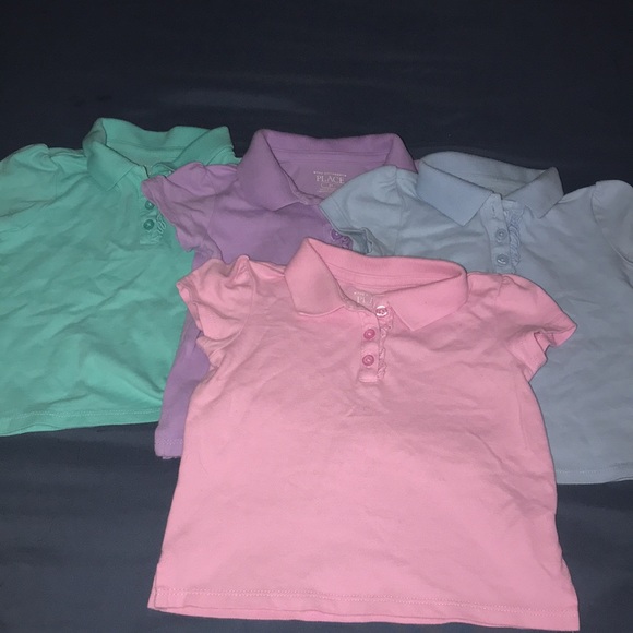 4 Childrens Place Polo Shirts 2T - Picture 1 of 5